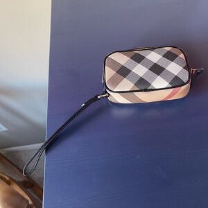 Burberry, tiny wristlet